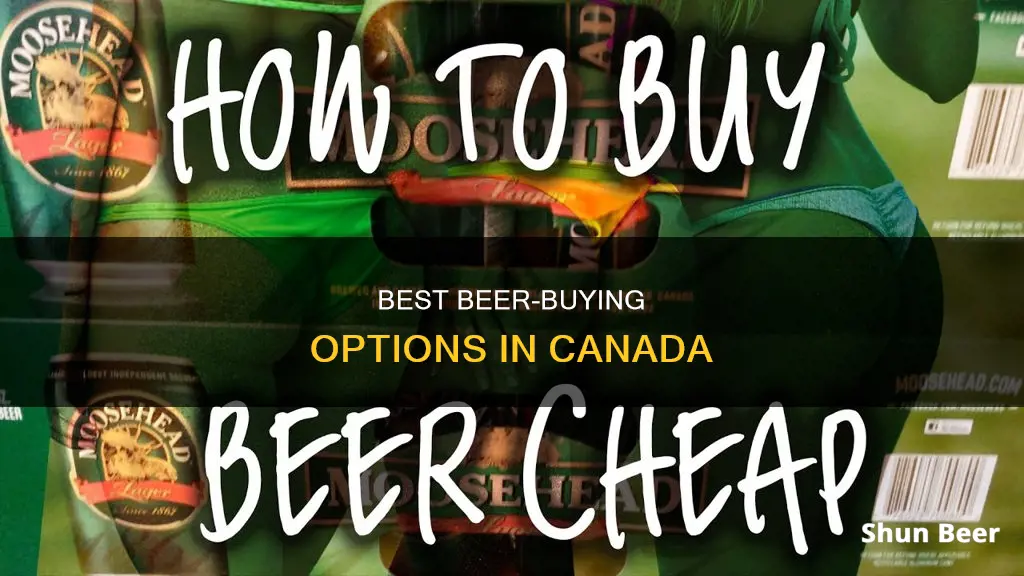 where can you buy beer in canada