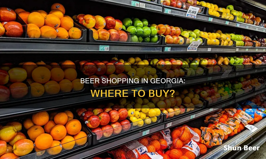 where can you buy beer in georgia