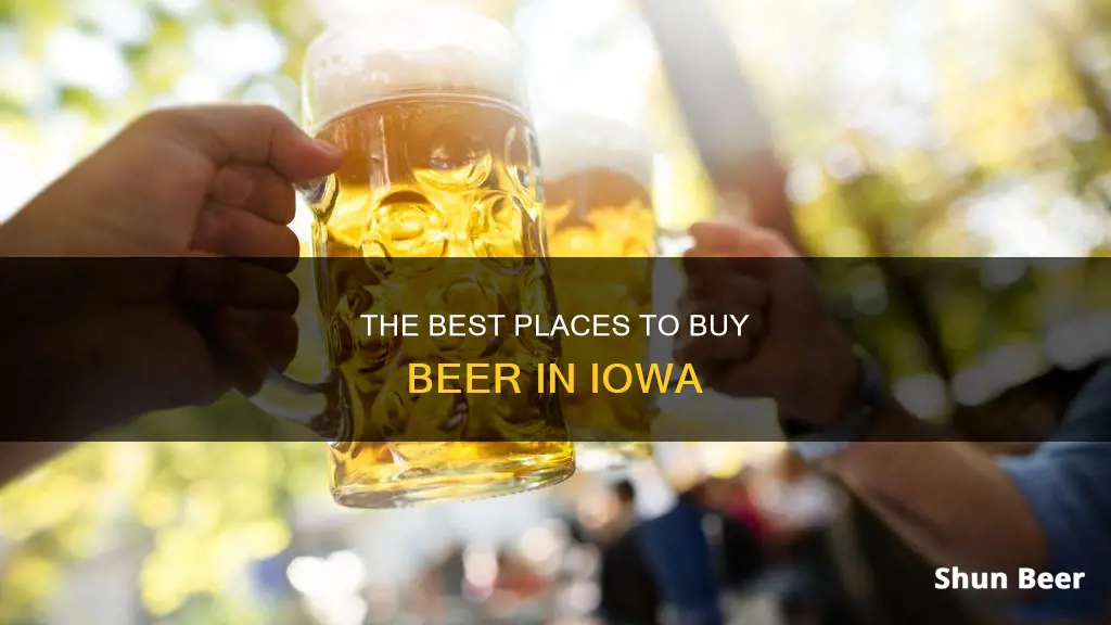 where can you buy beer in iowa