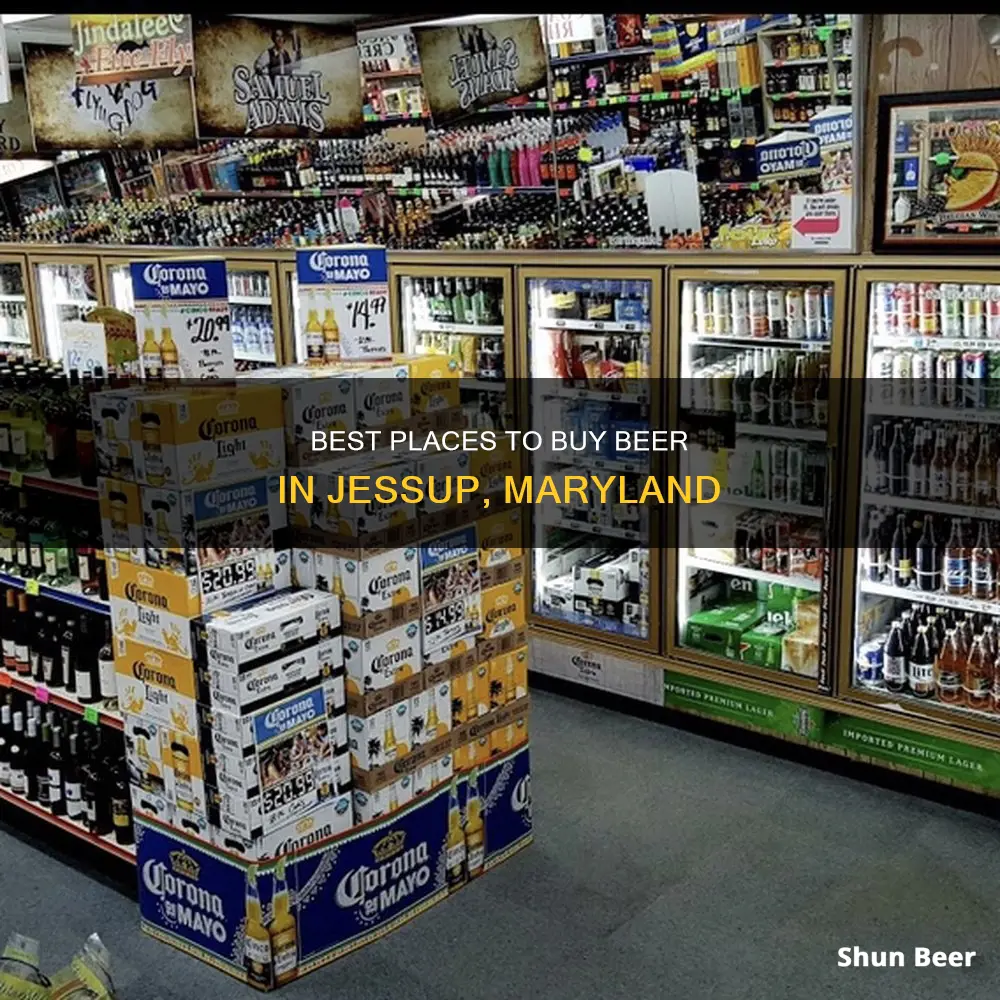 where can you buy beer in jessup maryland