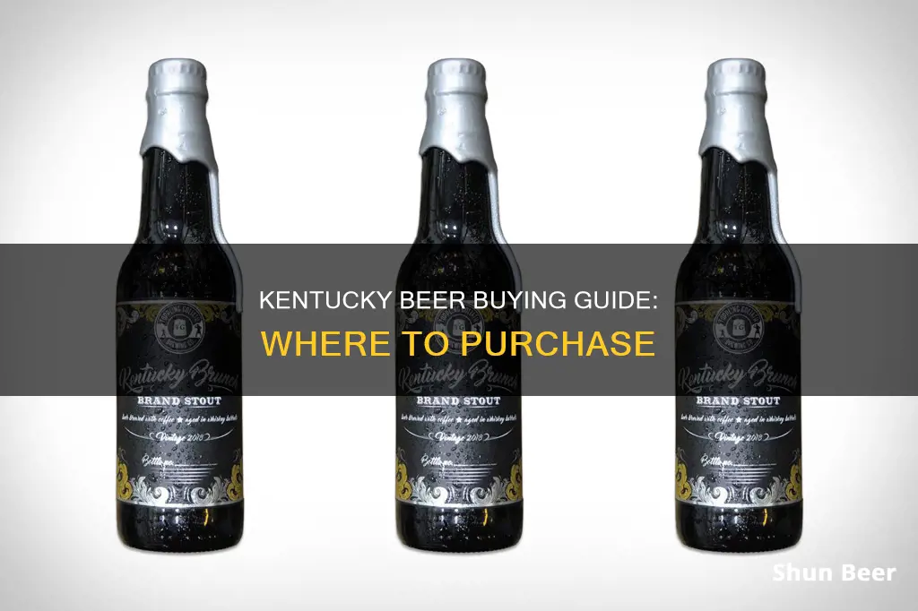 where can you buy beer in kentucky