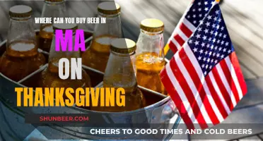 Buying Beer in Massachusetts on Thanksgiving: Where to Go?