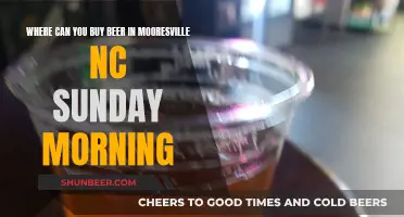 Buying Beer in Mooresville, NC: Sunday Morning Options