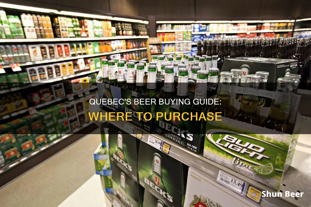 where can you buy beer in quebec