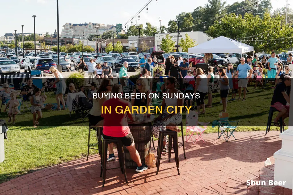 where can you buy beer on sunday in garden city