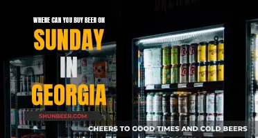 Buying Beer on Sundays in Georgia: Where and When?