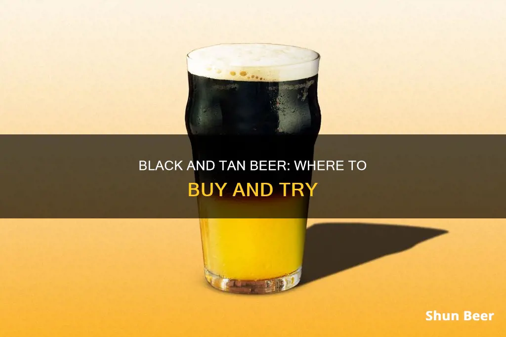 where can you buy black and tan beer