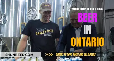 Buck-a-Beer in Ontario: Where to Buy and Availability