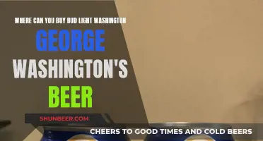 George Washington's Beer: Where to Buy Bud Light?