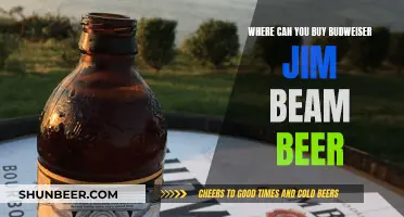 Where to Buy Budweiser's Jim Beam Beer