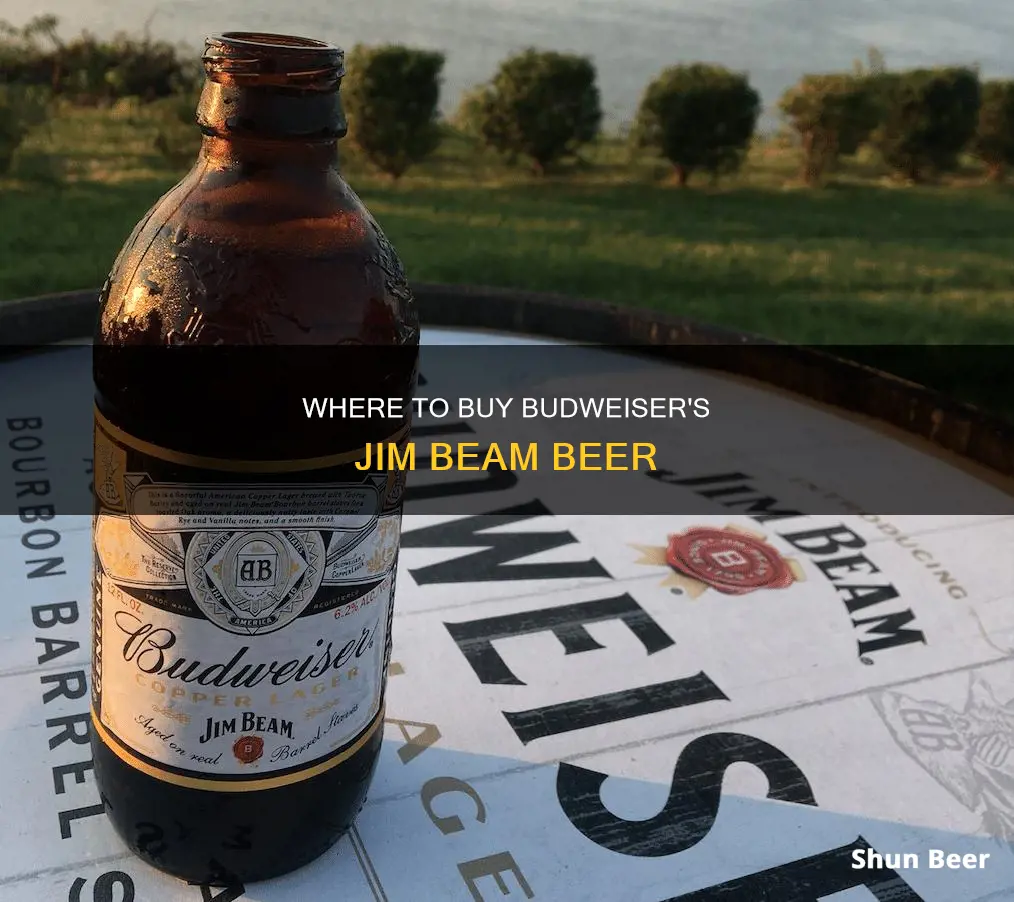 where can you buy budweiser jim beam beer