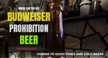 Where to Buy Budweiser's Prohibition Beer?