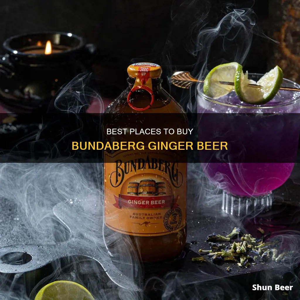 where can you buy bundaberg ginger beer