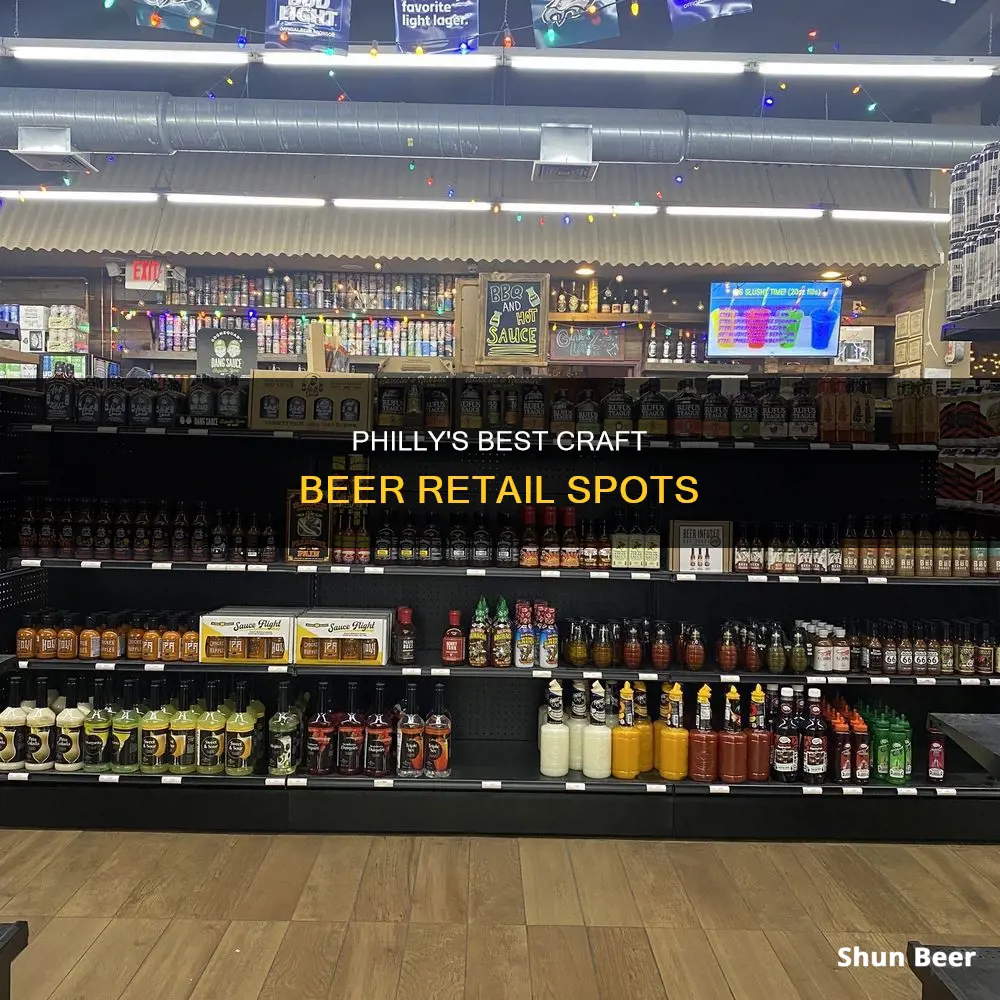 where can you buy craft beers in philly retail