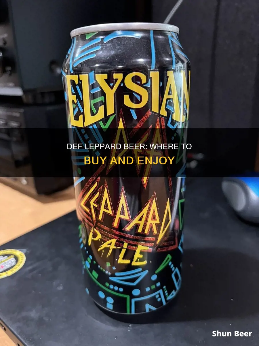 where can you buy def leppard beer