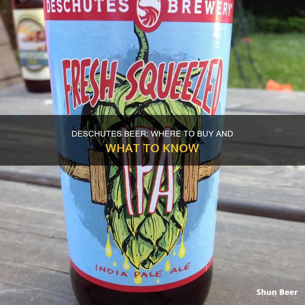 where can you buy deschutes beer