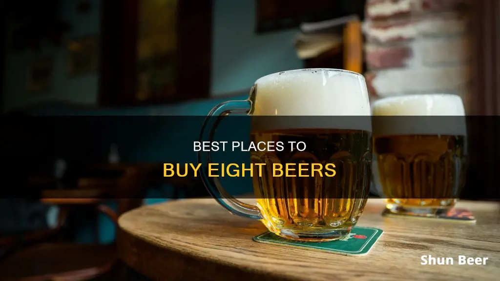 where can you buy eight beer