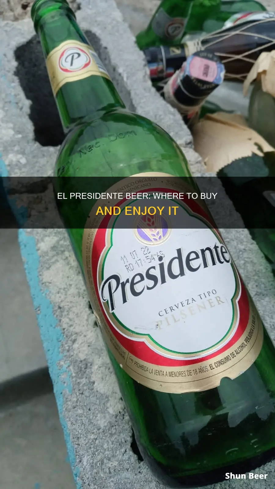 where can you buy el presidente beer