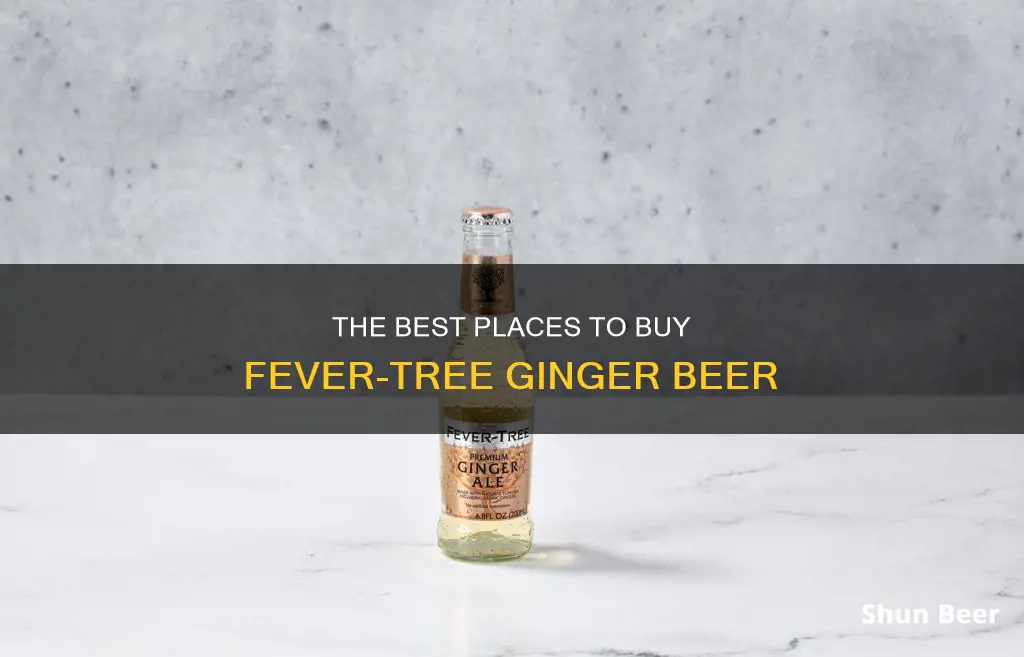 where can you buy fever tree ginger beer