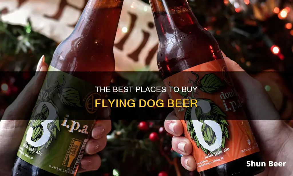 where can you buy flying dog beer