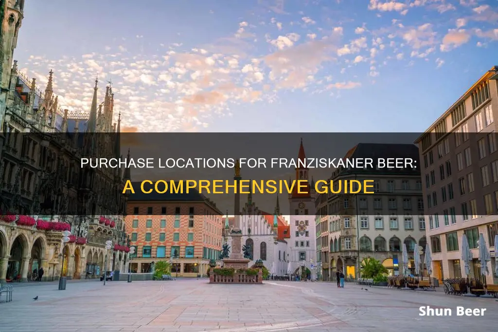 where can you buy franziskaner beer