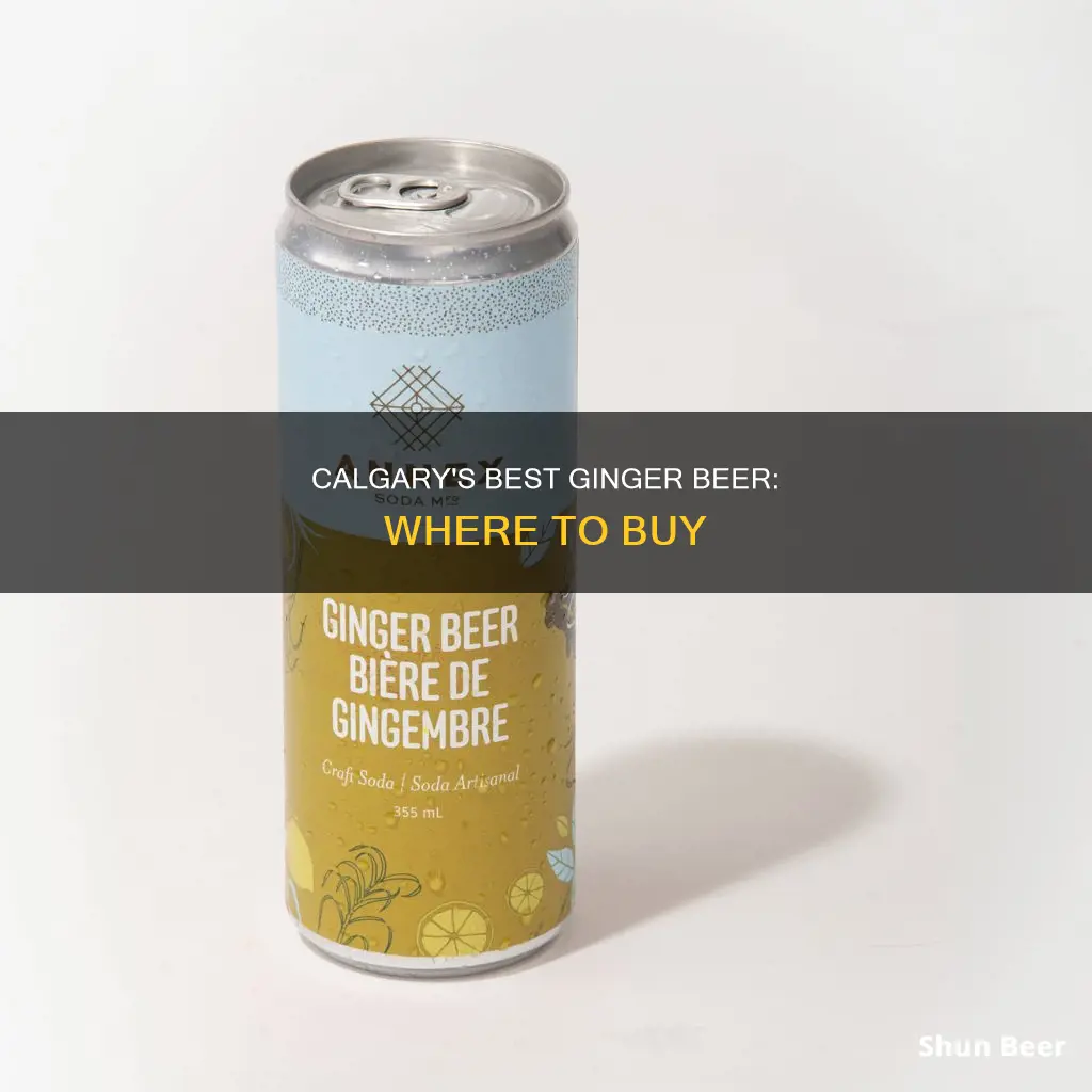 where can you buy ginger beer in calgary