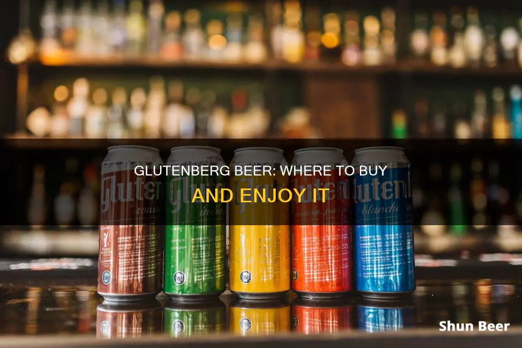 where can you buy glutenberg beer