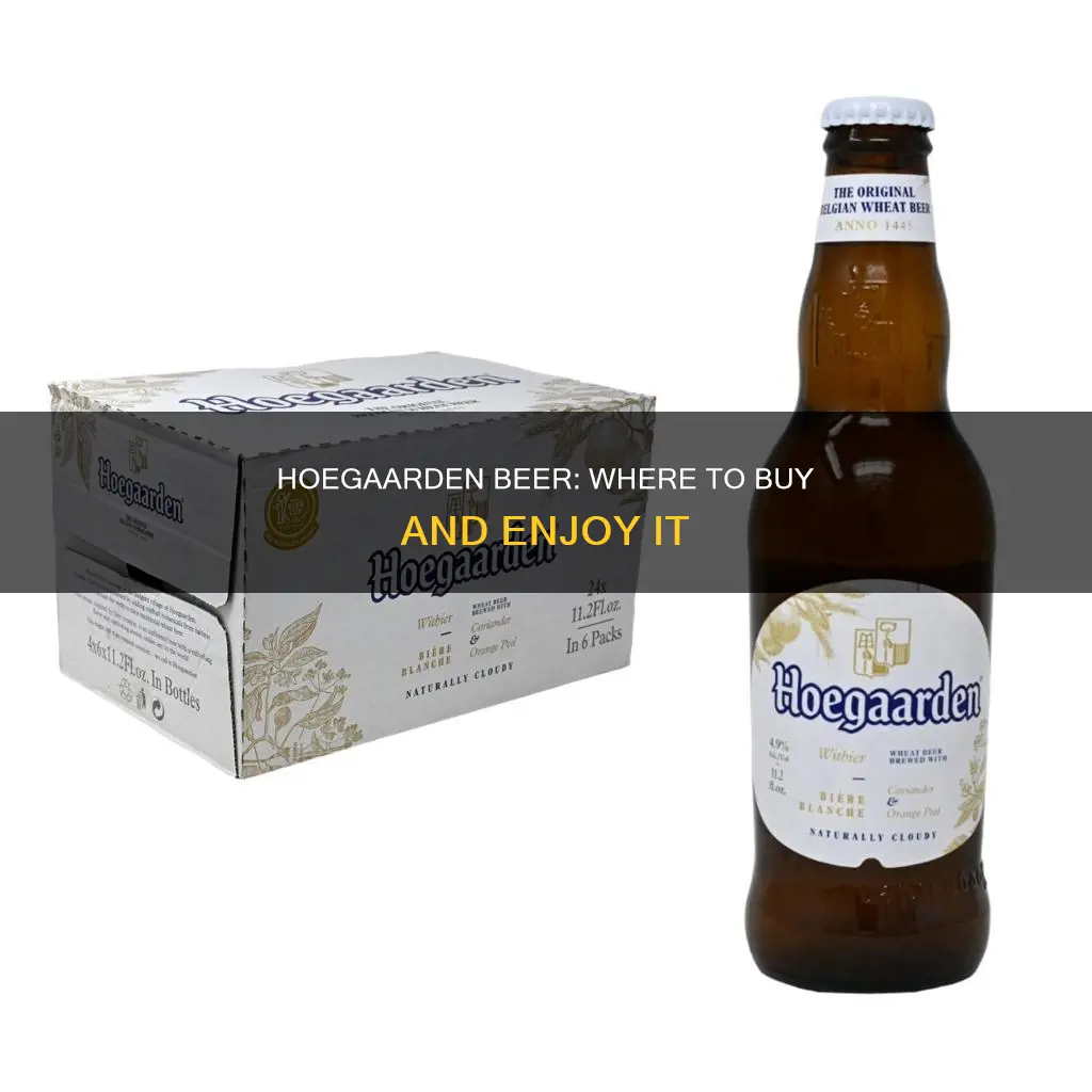 where can you buy hoegaarden beer