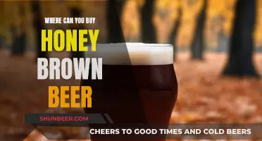 Honey Brown Beer: Where to Buy and Taste