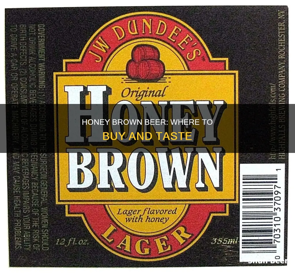 where can you buy honey brown beer