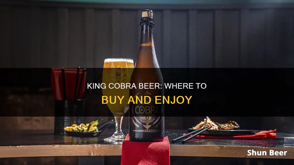 where can you buy king cobra beer