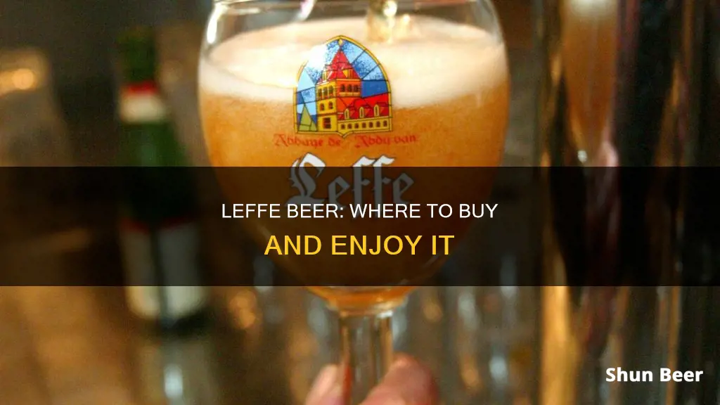 where can you buy leffe beer