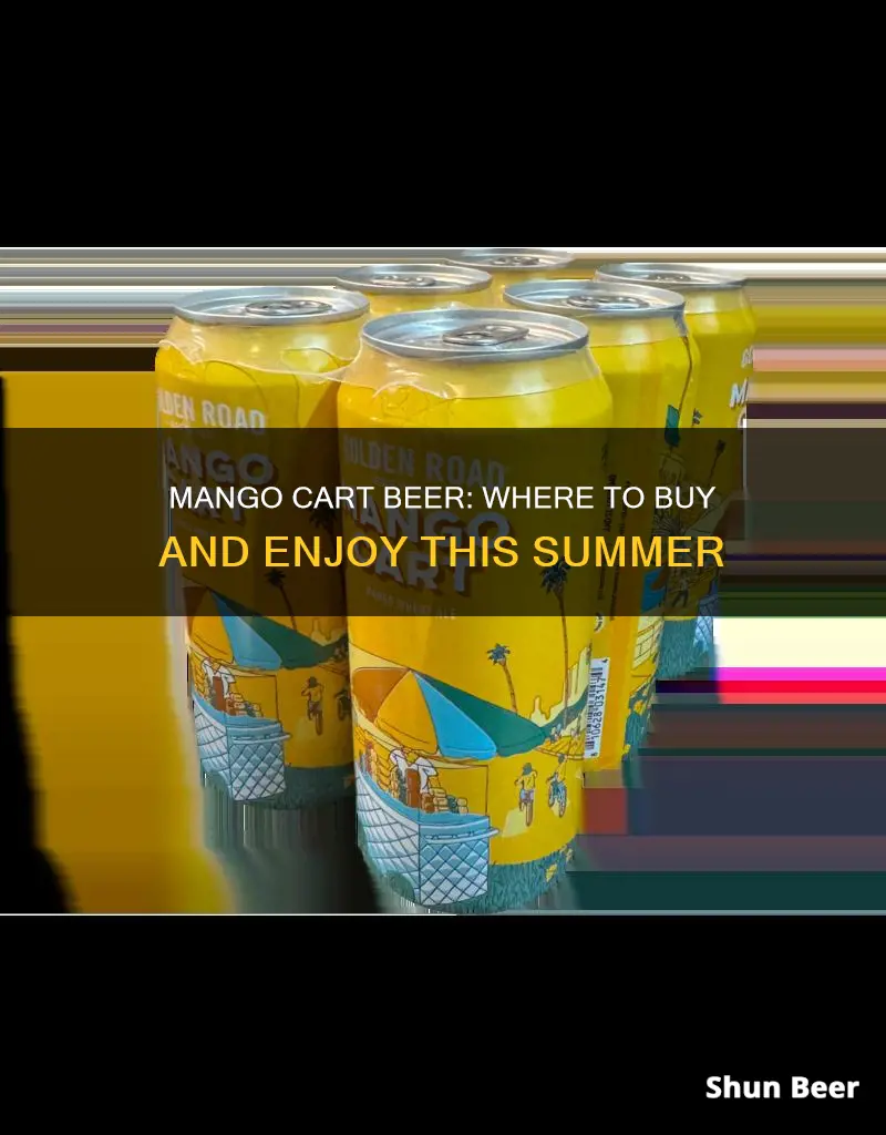 where can you buy mango cart beer