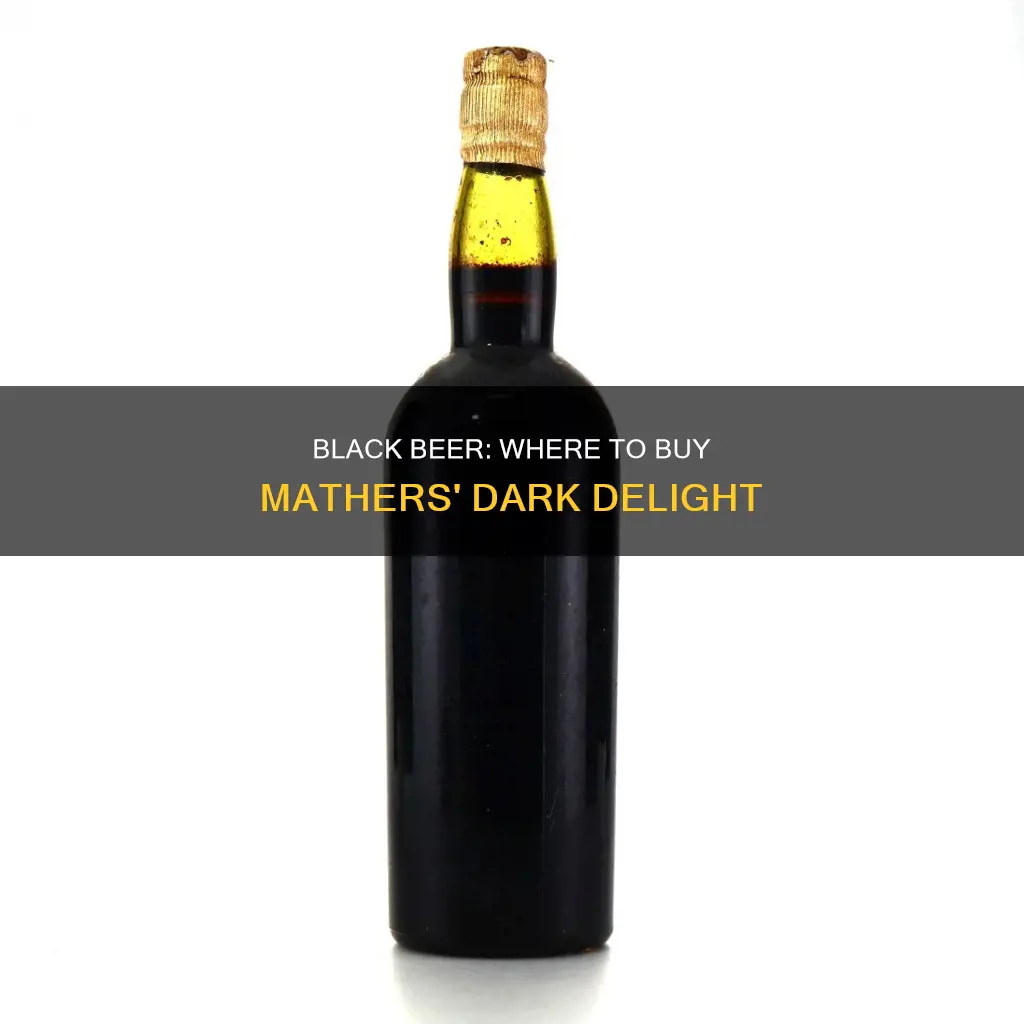 where can you buy mathers black beer