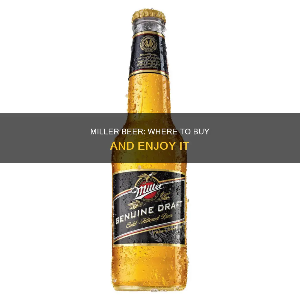 where can you buy miller beer