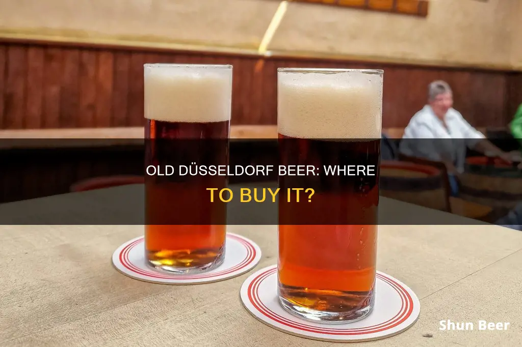 where can you buy old düsseldorf beer