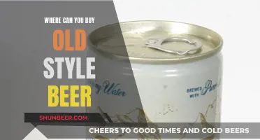 Old Style Beer: Where to Buy This Classic Brew?