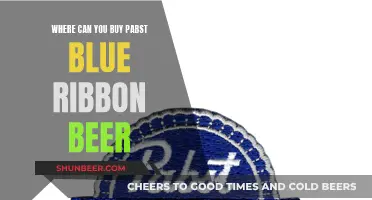 Pabst Blue Ribbon Beer: Where to Buy?