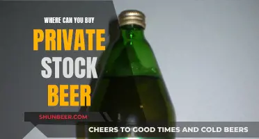 Private Stock Beer: Where to Buy and Enjoy It