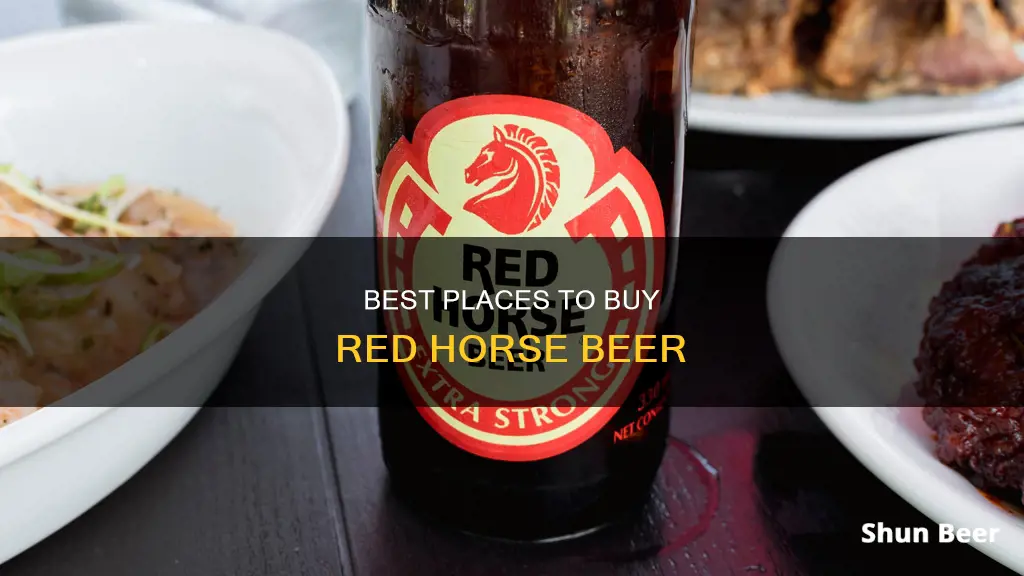 where can you buy red horse beer