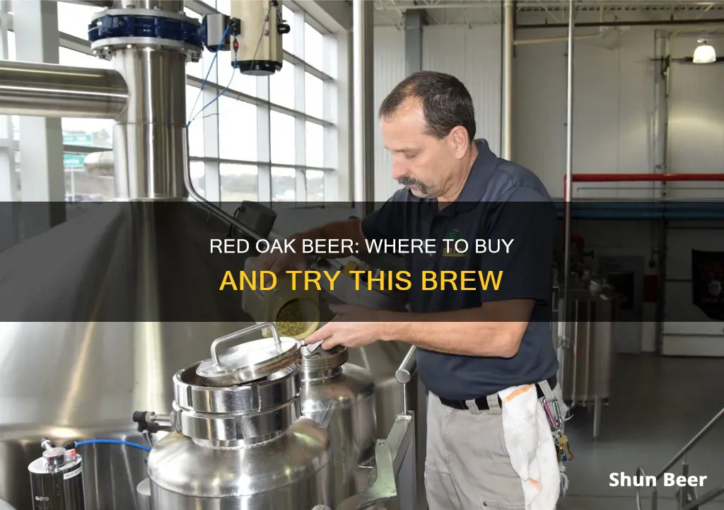 where can you buy red oak beer