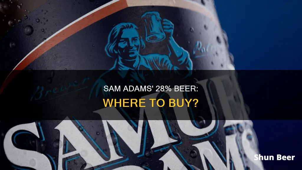 where can you buy samuel adams 28 alcohol beer