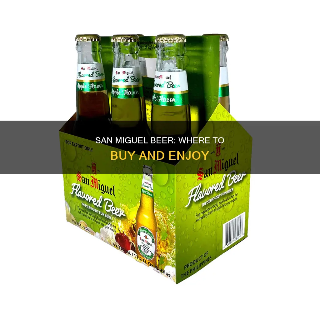 where can you buy san miguel beer