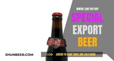 Special Export Beer: Where to Buy and Enjoy It