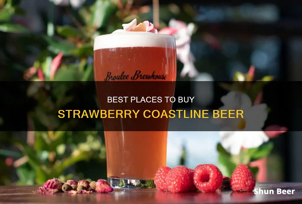 where can you buy strawberry coastline beer