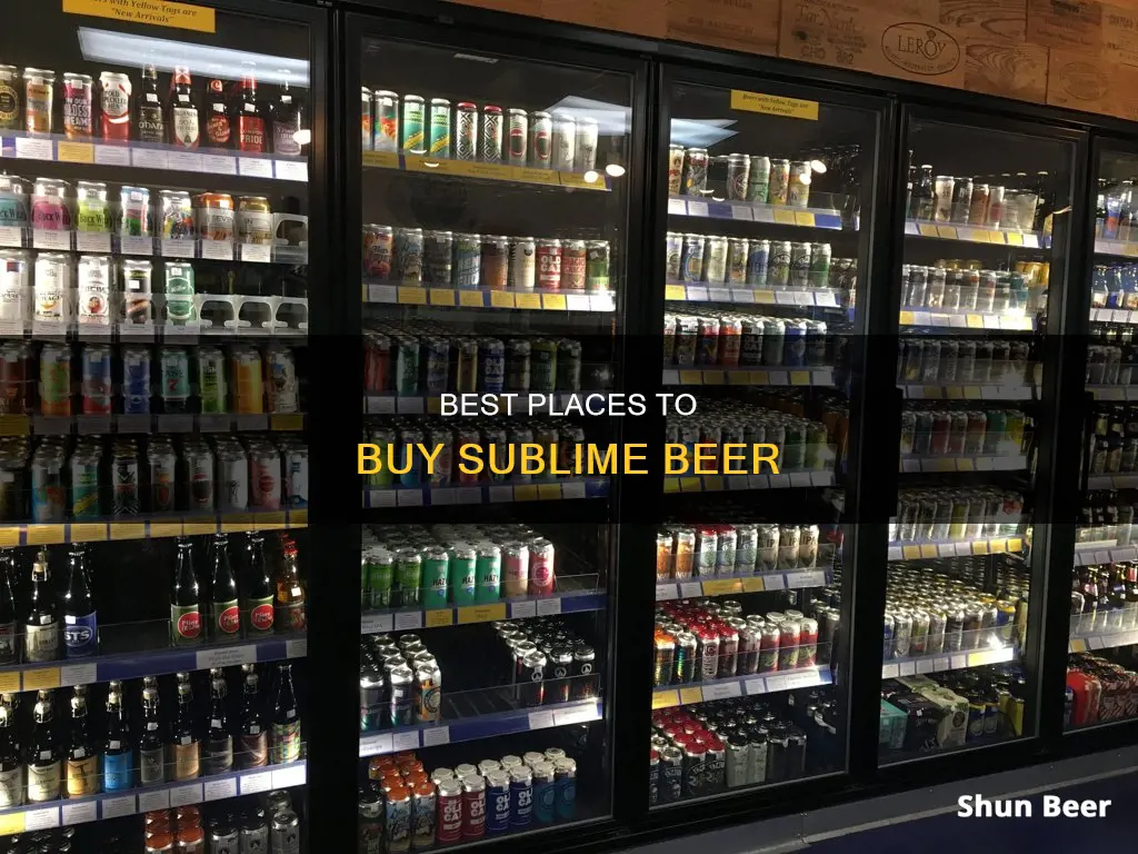 where can you buy sublime beer