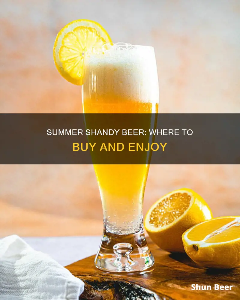 where can you buy summer shandy beer