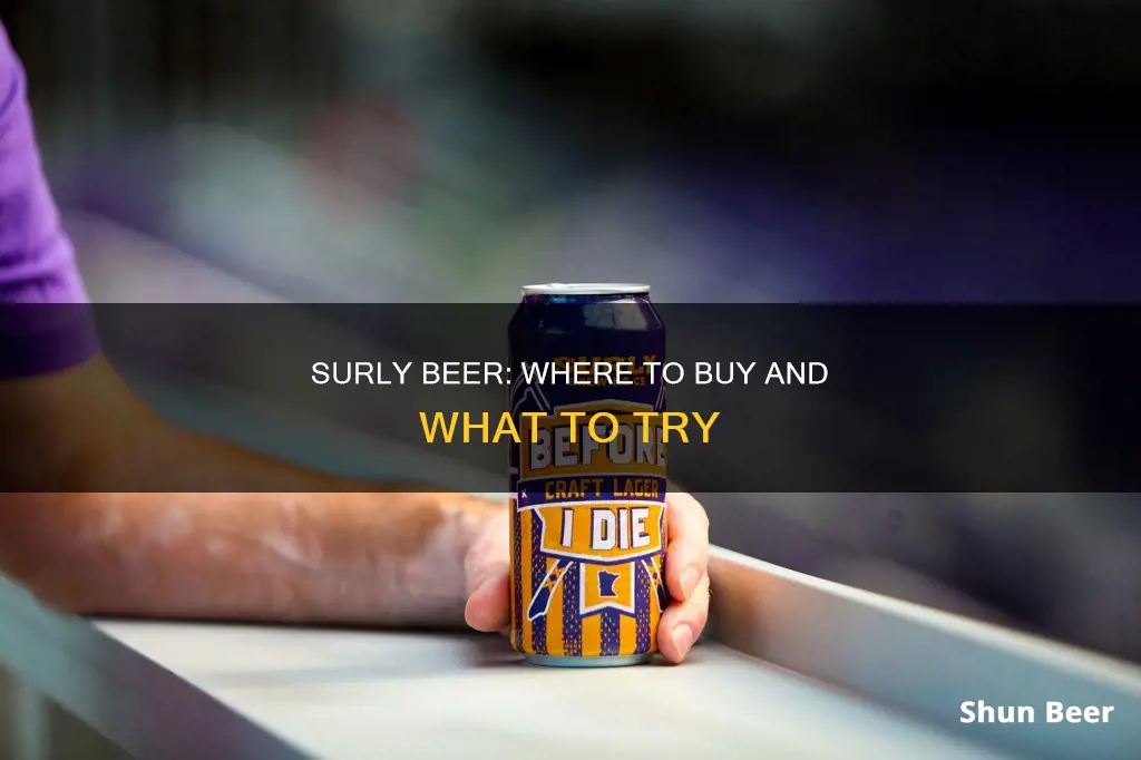 where can you buy surly beer