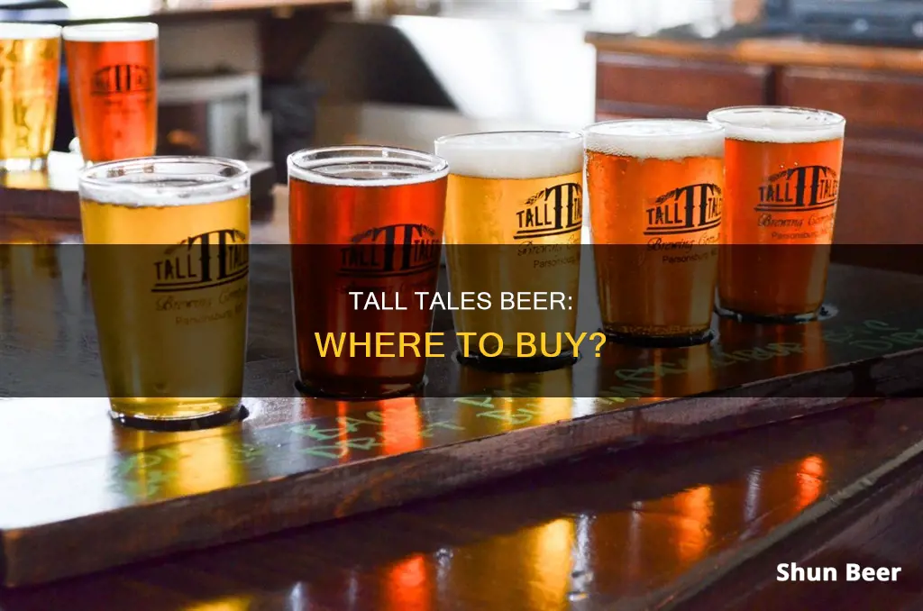 where can you buy tall tales brewing company beer