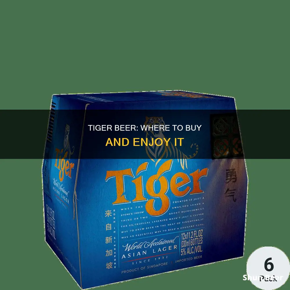 where can you buy tiger beer